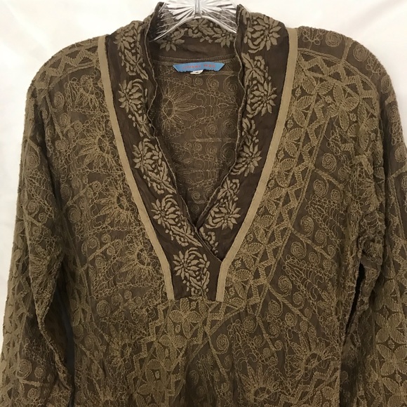 Johnny Was Sz Sm Embroidered Dress - Picture 3 of 7